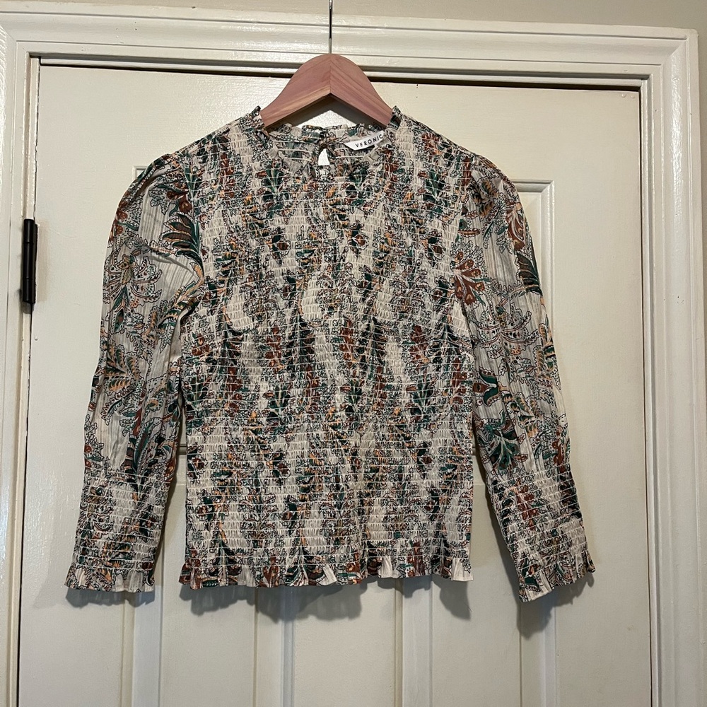 Floral Long Sleeve Blouse